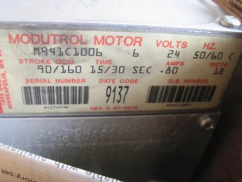 NEW HONEYWELL M941C-1006 MOTOR M941C1006