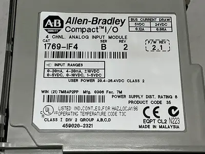 USED ALLEN BRADLEY 1764-24BWA SER B