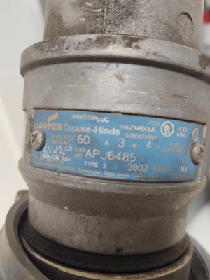 USED EATON COOPER CROUSE HINDS APJ6485