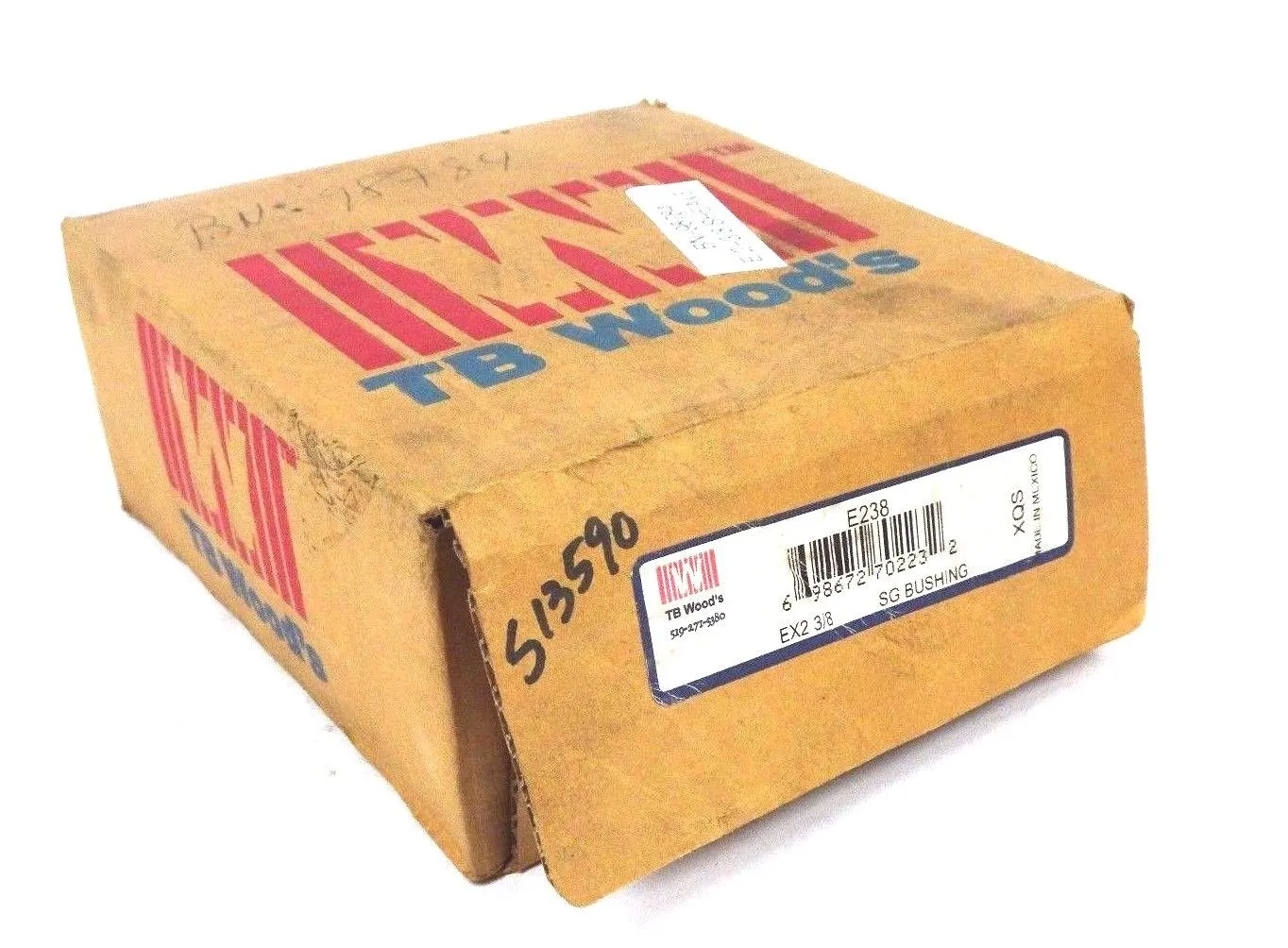 2 NEW TB WOODS E238 EX2 3/8 SG BUSHING'S