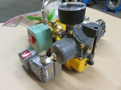 New England Controls 2" -150 Two Way Ball Valve with Pneumatic Actuator NEW