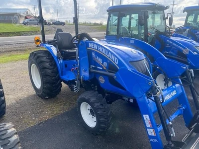 New | in-Stock 2025 NEW HOLLAND WORKMASTER 40 Sub-Compact & Compact Tractors Maine US | Beauregard Equipment #1511330