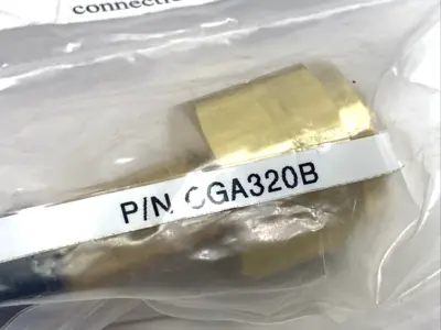 CGA320B | Michigan Valve  CO2 Tank Fitting - New