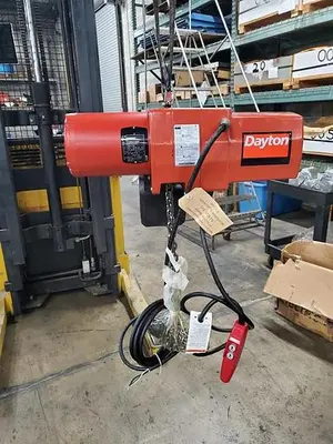 Used DAYTON 3YB98G Hoists (All Types) Pennsylvania US | Hildebrand Machinery Co. #1485934