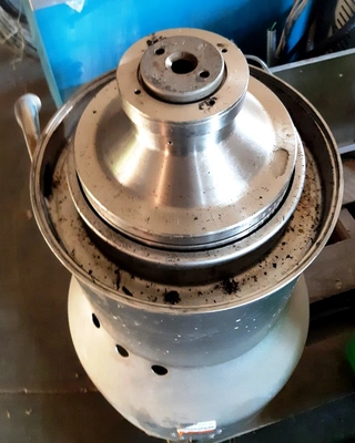 Alfa-Laval LAPX 202 BGT-24F lab separator, 316SS.