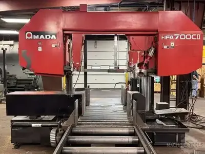 Used 2017 AMADA HFA-700CII Horizontal Band Saws Illinois US | Perfection Global, LLC. #1371138