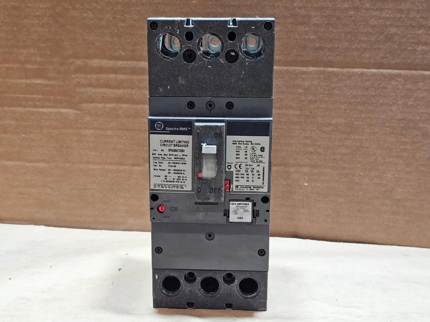 USED GENERAL ELECTRIC SFHA36AT0250