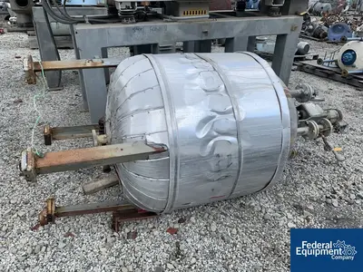 USED Fabricators & Construction 150 Gal Fab & Construction Reactor, 316L S/S, 174/173#