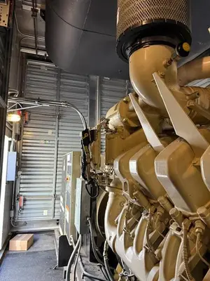 USED 2015 12V4000 MTU 8.75MW  PLANT  4160 VOLT