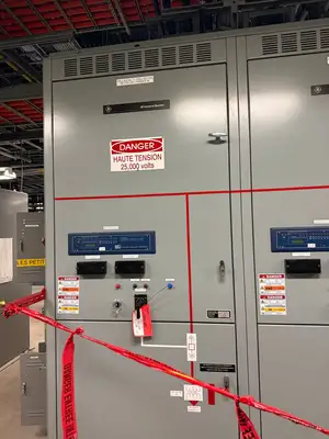 25kV Switchgear Lineup 1200A w/ Power Vac Breaker VB1 27.0-16-0