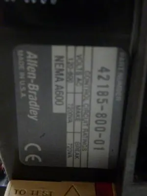 USED ALLEN BRADLEY 509-BOD SER B W35