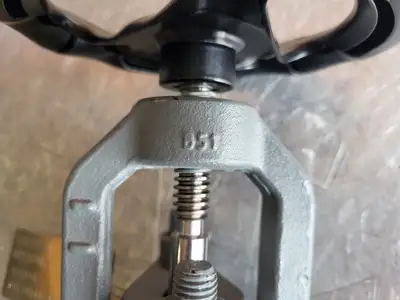 1/2" Class 900 Y-Pattern Check Valve B16.34