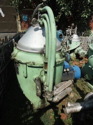 (4) Alfa-Laval FOPX 610 TFD-24-60 oil purifiers, 316SS.