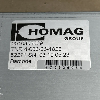 USED Homag Group TNR 4-086-06-1826, 0510853009