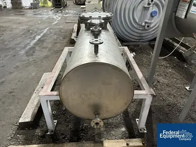 Unknown 165 Gal Horizontal Storage Tank, S/S