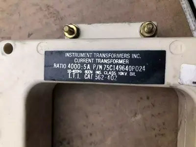 Instrument Transformers 75C149640P024 Current Transformer 4000:5A 600V