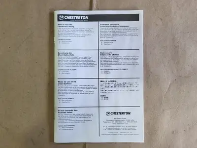 NEW CHESTERTON 188012