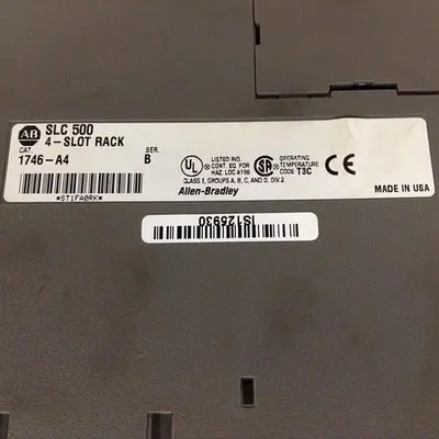 USED ALLEN BRADLEY 1746-P1 SER A / 1746-A4 SER B