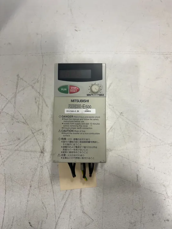 Used MITSUBISHI FR-E520-0.2K Variable Speed Drives Michigan US | iGAM Industrial Marketplace 5 #64226