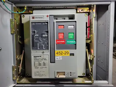 Low Voltage PDC / Switchgear Section, (2) 4000A & (5) 1200A Cutler-Hammer Magnum DS Breakers, 600V 3PH