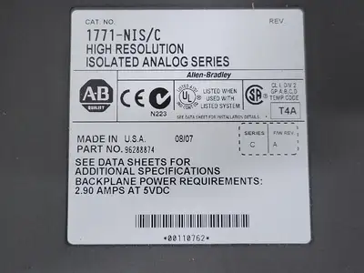 NEW ALLEN-BRADLEY 1771-NIS/C