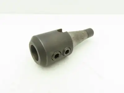 ETM 40EM1.250E End Mill Tapered Shank 0.875" Chuck Tool Holder Double Allen Key