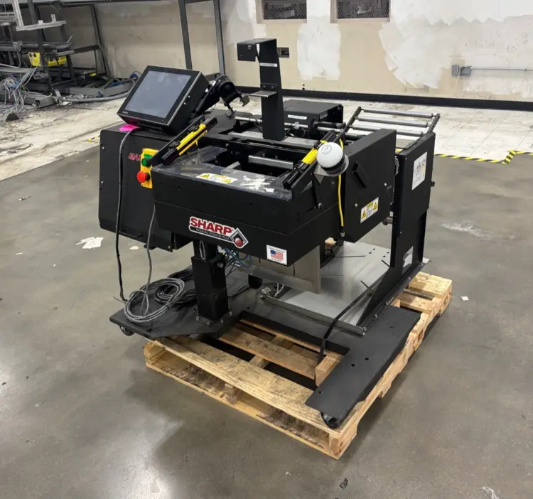 Used SHARP CONTINUOUS ROLL BAGGING SYSTEM MARK II, BAGGER MACHINE Baggers Michigan US | Maverick Industrial Sales #1091139