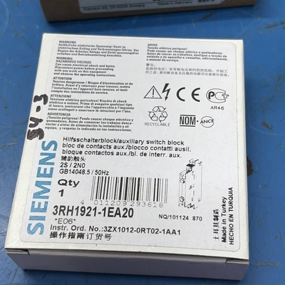 Assorted LOT OF New SIEMENS See Description And Photos For P/N’s