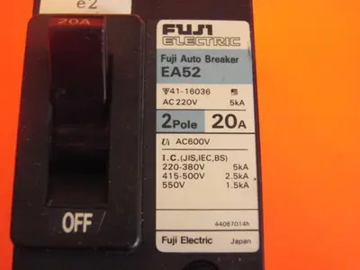 USED FUJI ELECTRIC EA52-20
