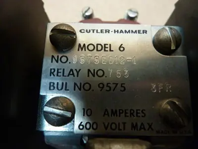 USED CUTLER HAMMER 9575E12-1