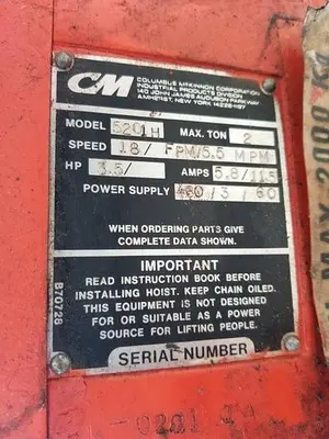 USED 2001 CM 5201H