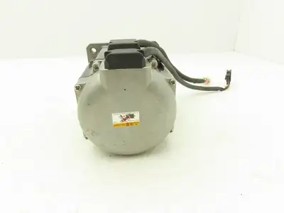 Tamagawa Seiko 4614N3325E208 AC Servo Motor  W Encoder 16mm Shaft