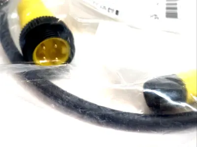 NEW BRADCONNECTIVITY M12 MICRO‑PUSH CABLE 2M A‑CODED FEMALE‑MALE