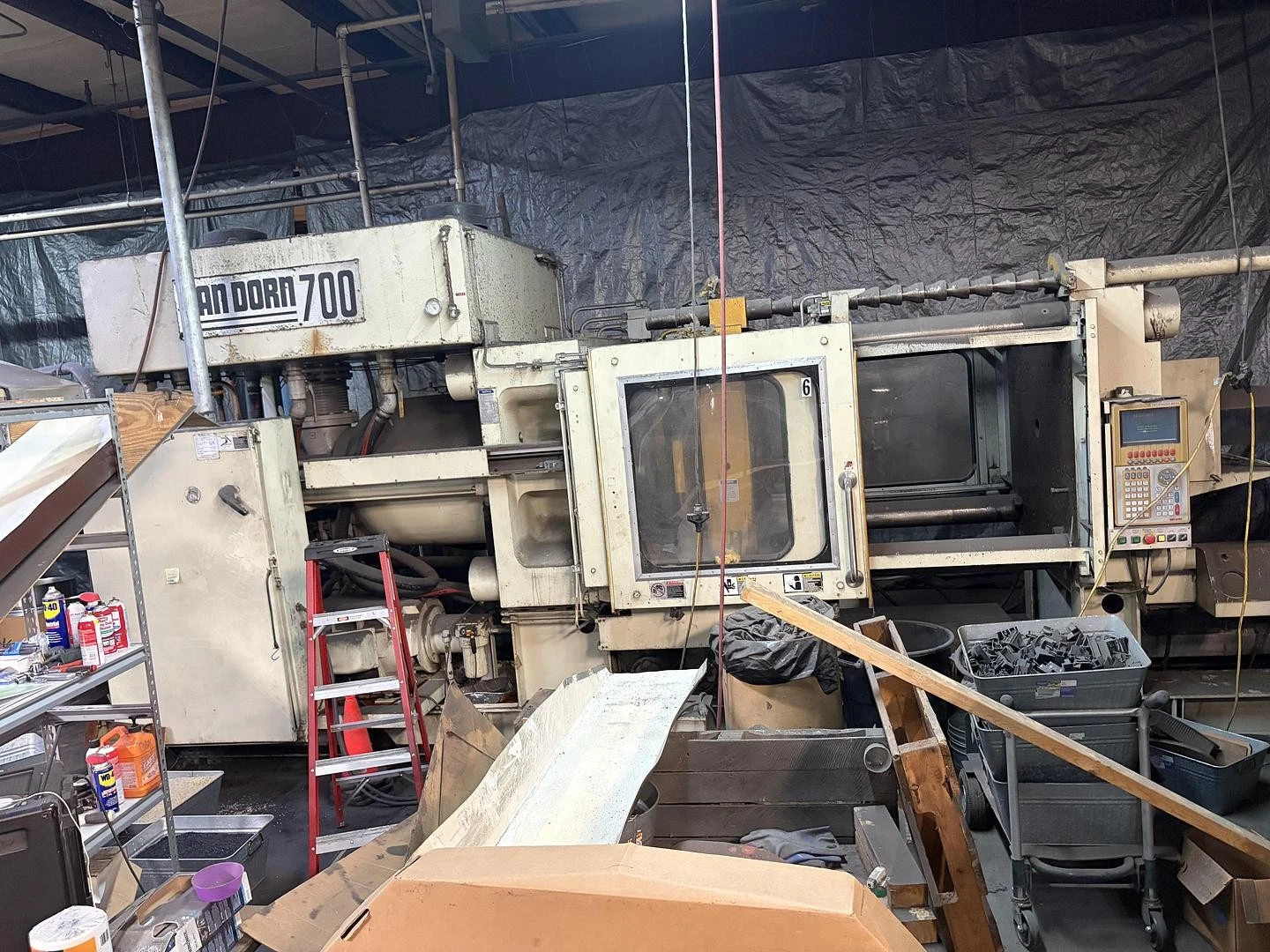 Used Van Dorn Demag 700HP80-0841 Injection Molding Machines Kentucky US | Edwards Industrial Repair #1325873