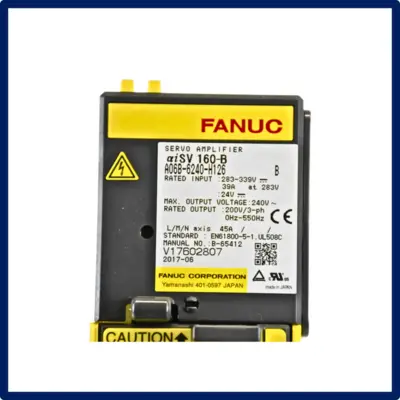 New | in-Stock FANUC A06B-6240-H126 Servo Controller Parts Texas US | CNC TOOLS LLC #1385830