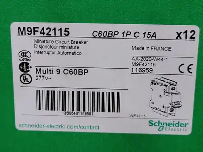 NEW SCHNEIDER ELECTRIC M9F42115
