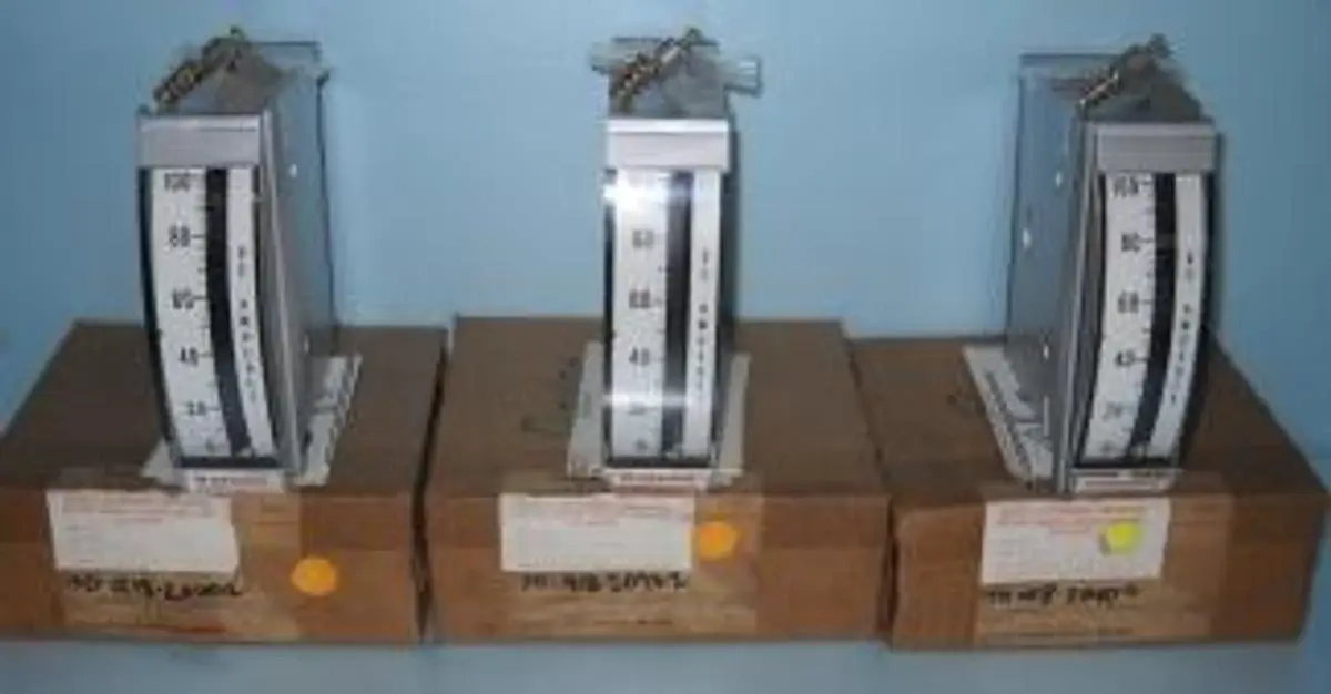 QTY. 3. G.E. METER AND INSTRUMENT CORP MODEL 180 C...