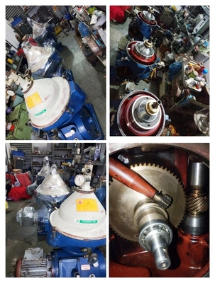 (3) Alfa-Laval MOPX 205 TGT-24-60 oil purifiers, SS bowl.