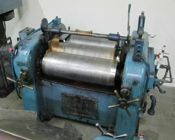 13″ x 32″ LEHMANN Three Roll Dispersion Mill