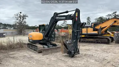 Used 2023 HYUNDAI HX85A Crawler Excavators South Carolina US | National Equipment Dealers #1422362
