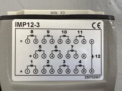 NEW IDEAL MACHINERY IMP12-3