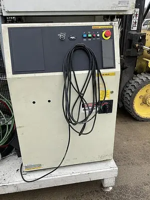 Used 2008 FANUC M10IA DUAL ARM ROBOTIC FOAM CELL WITH A/B SIDED INDEX TABE/ COULD CONVERT TO WELD CELL Robotic Welding Cells | Harbor Machinery Inc. #1283347