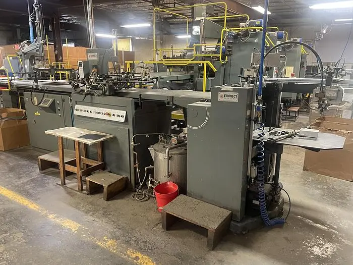 Used 2001 EMMECI MC92 SB RIGID SET-UP BOX MACHINE Miscellaneous Packaging Equipment | Capital Equipment Solutions #468626