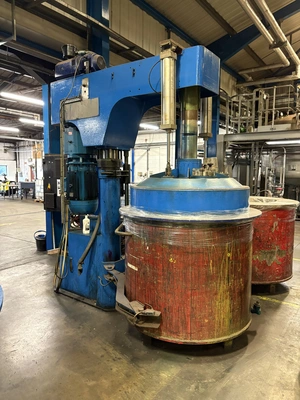1200L  Marchant Trifoil S/S Sawtooth mixer
