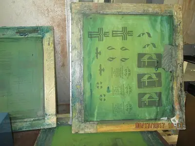 9253-700 Accu-Screen Pneumatically Operated Silk Screen Machine