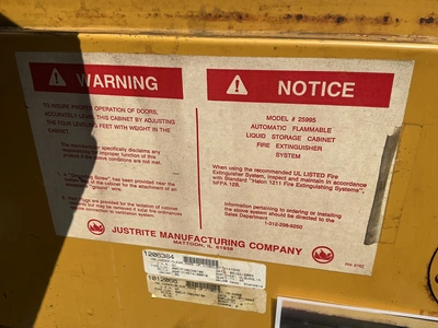 Used JUSTRITE 25995 Cabinets Michigan US | Miedema Asset Management Group #1332058