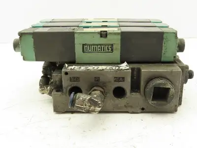 Numatics 081SS500M000061 Pneumatic Flexiblok Manifold 3/2 Position Spool Valve