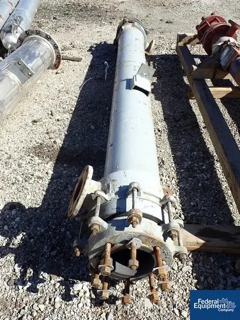 Used Kearney Industries 69.94 Sq Ft Union Carbide Karbate Heat Exchanger, 75/75 Heat Exchangers Ohio US | Federal Equipment Company #126089