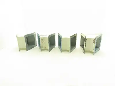 Wiegmann JWL454 4"x4" Wireway 45° Elbow Feed-Through Lot of 4