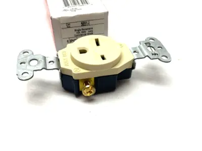 New | in-Stock Legrand Commercial Grade Single Outlet Receptacle Electrical Fittings Michigan US | Maverick Industrial Sales #1401021